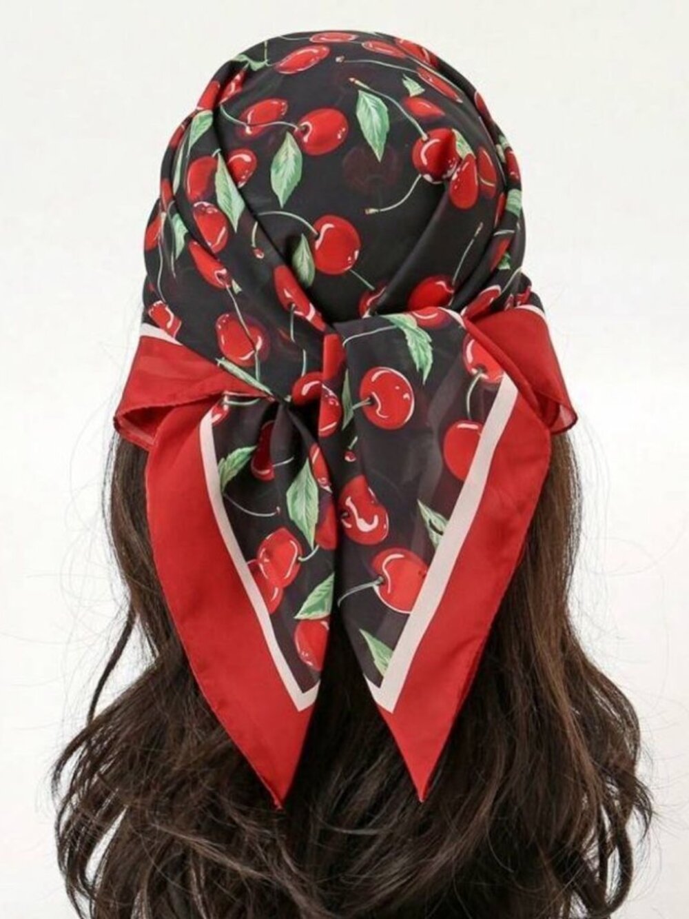 Cherry PrintscarfN875